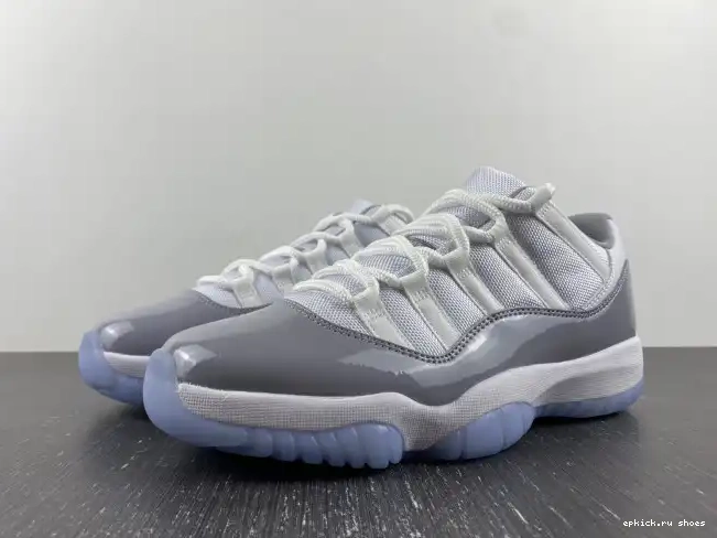 Cheap AV2187-140 Jordan Grey Air 11 Low Cement 0510